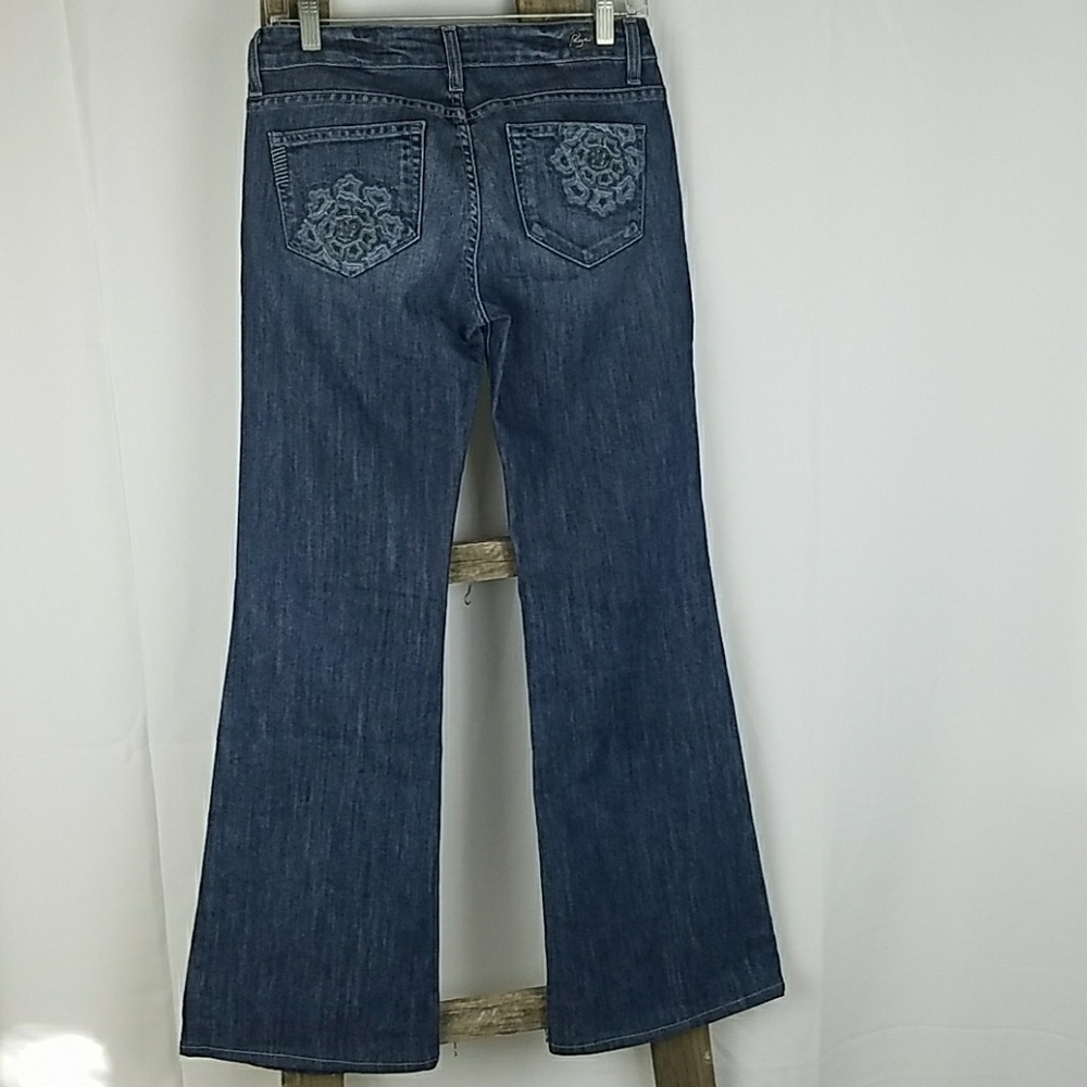 Paige Robertson women size 28 blue jeans denim - Picture 4 of 5